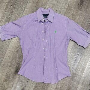 Purple Checkered Shirt